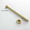 Kibi Circular 16 Wall Mounted Shower Arm - Brushed Gold SA1601BG - alternate 3